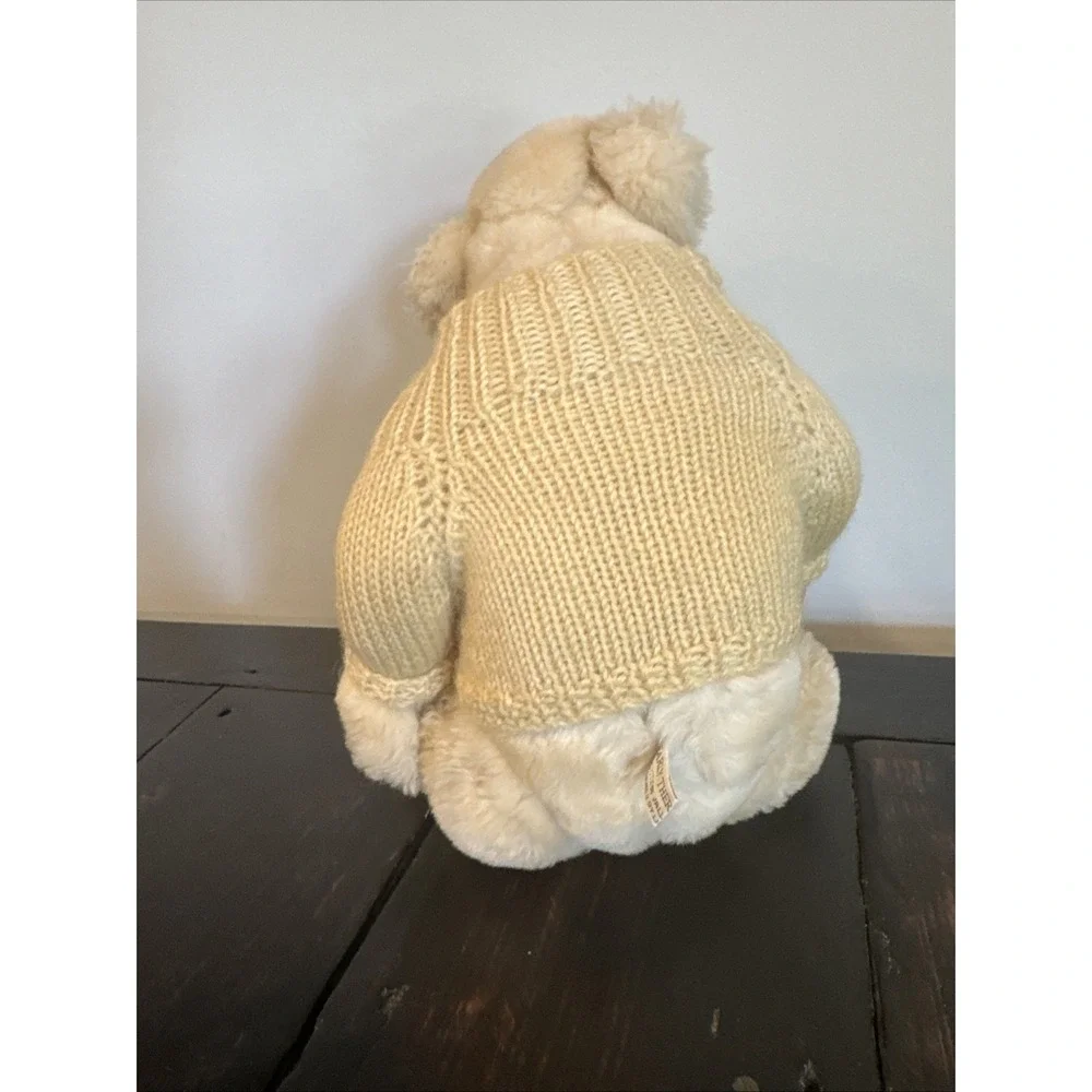 Bearly There Blond Bear‎ Sweater 13 1/4 In Design By Linda Spiegel